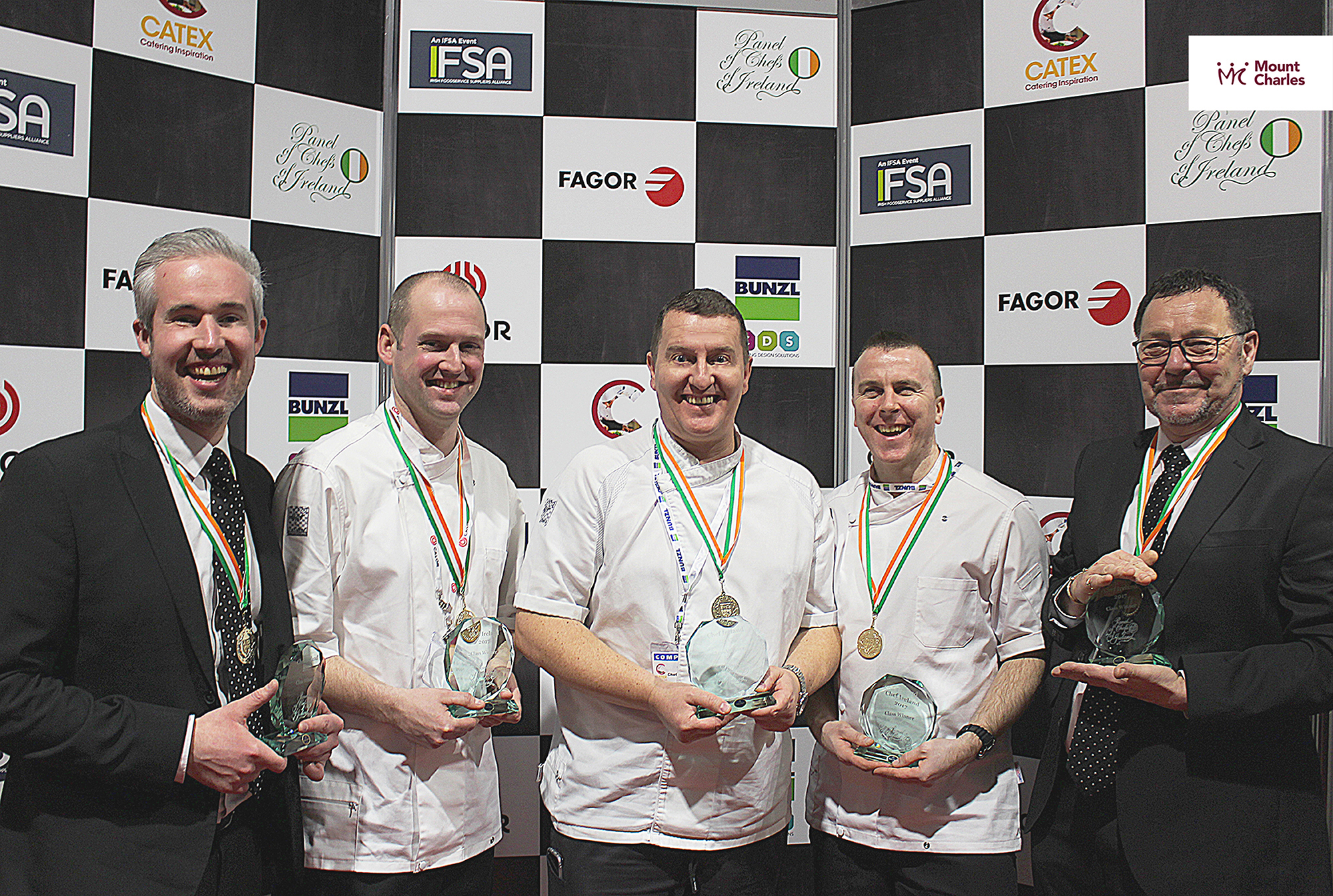 Mount Charles team serves up gold at Chef Ireland competition