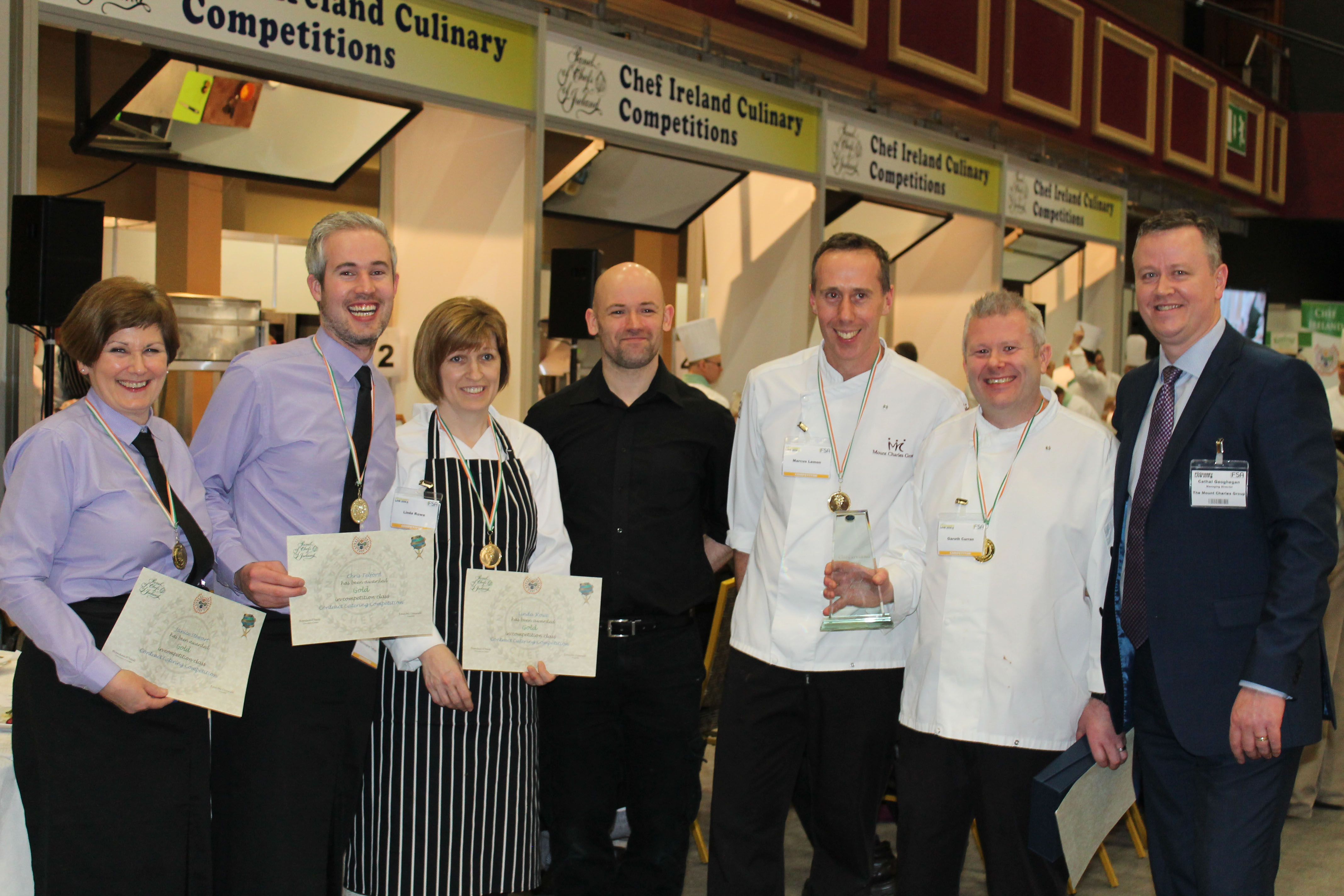 Recipe for success – Mount Charles scoops gold at Food & Bev Live event