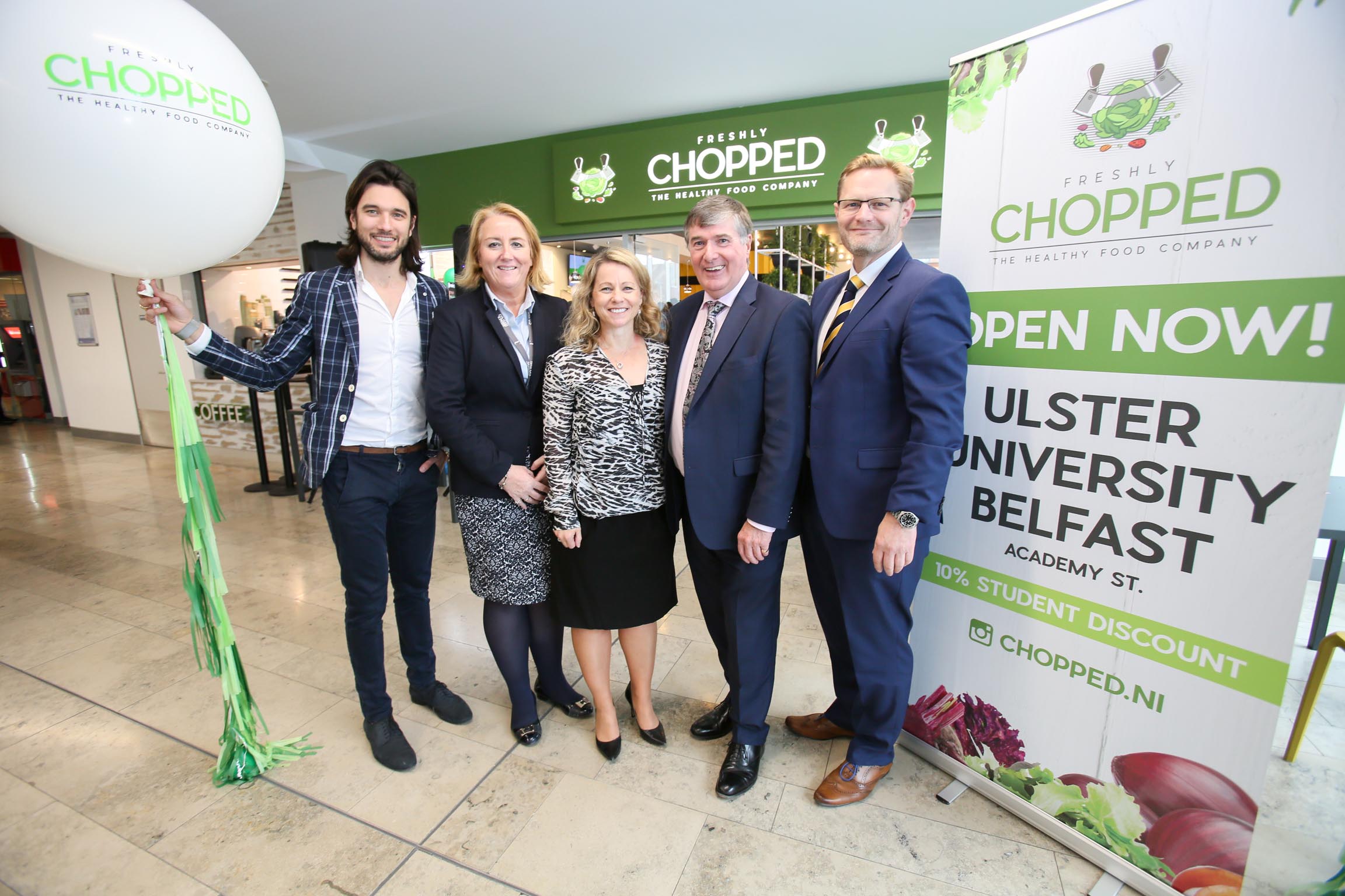 Freshly Chopped officially launches at Ulster University’s Belfast Campus
