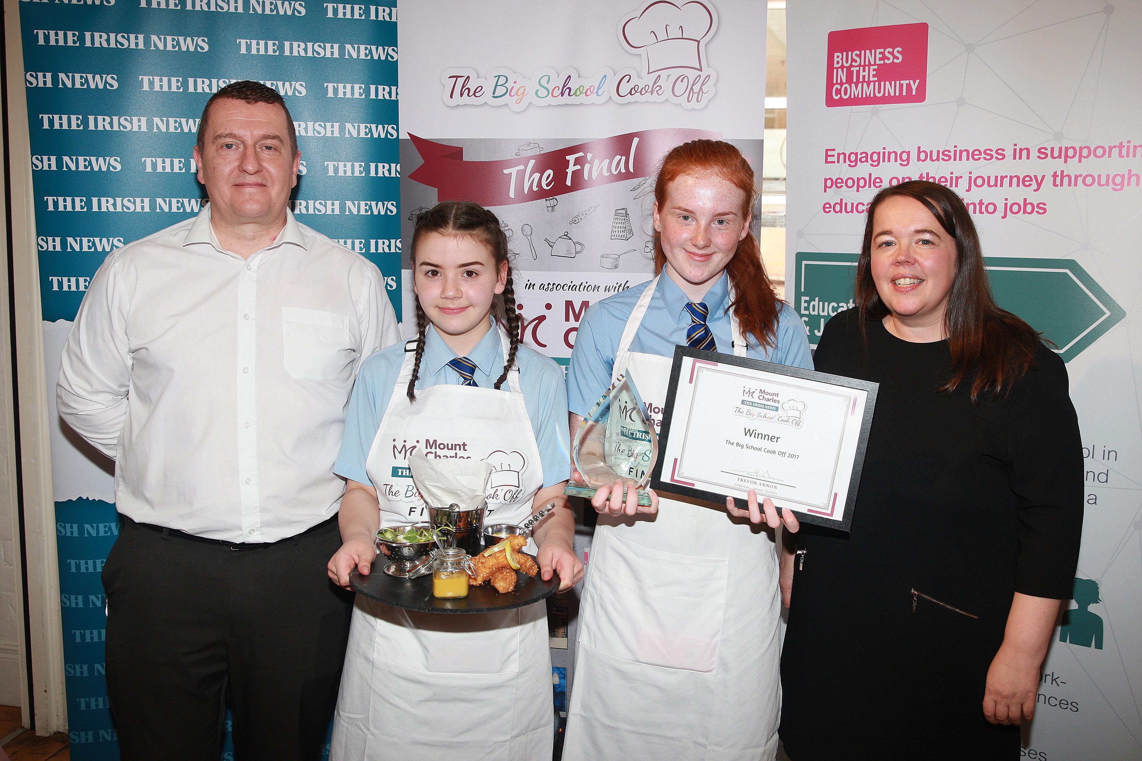 St Mary’s College Derry pupils slice, dice and cook their way to win national Big School Cook Off