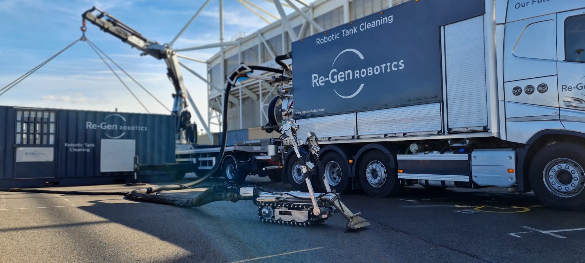Optimise your tank cleaning operations with Re-Gen Robotics